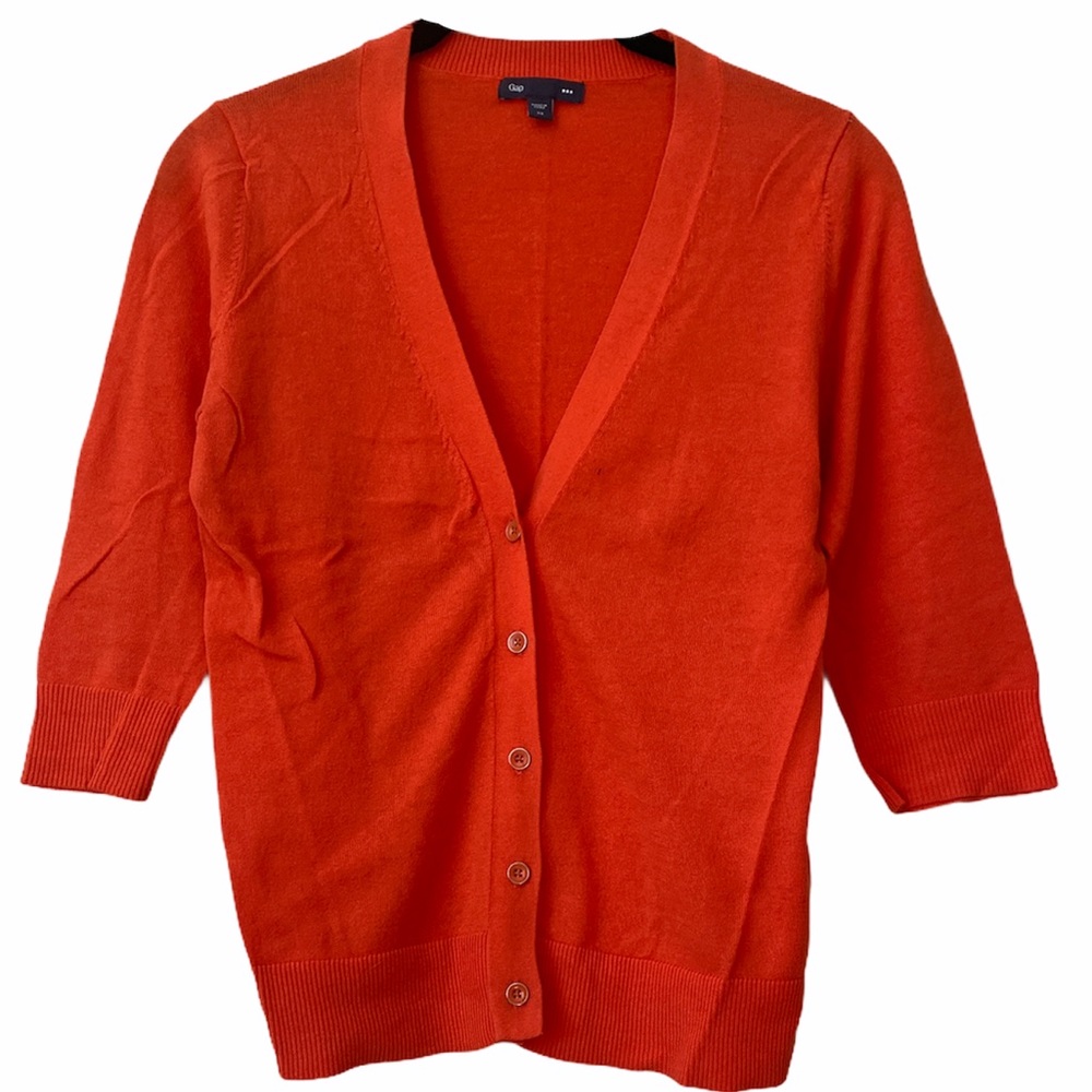 Gap | Crop V Cardigan, Blaze